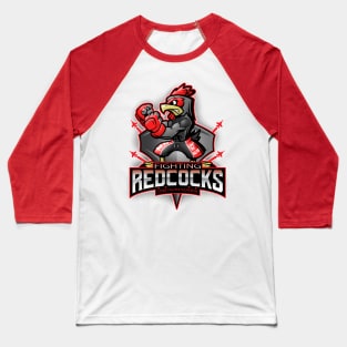 22 Fighting Redcocks (MMA) Baseball T-Shirt